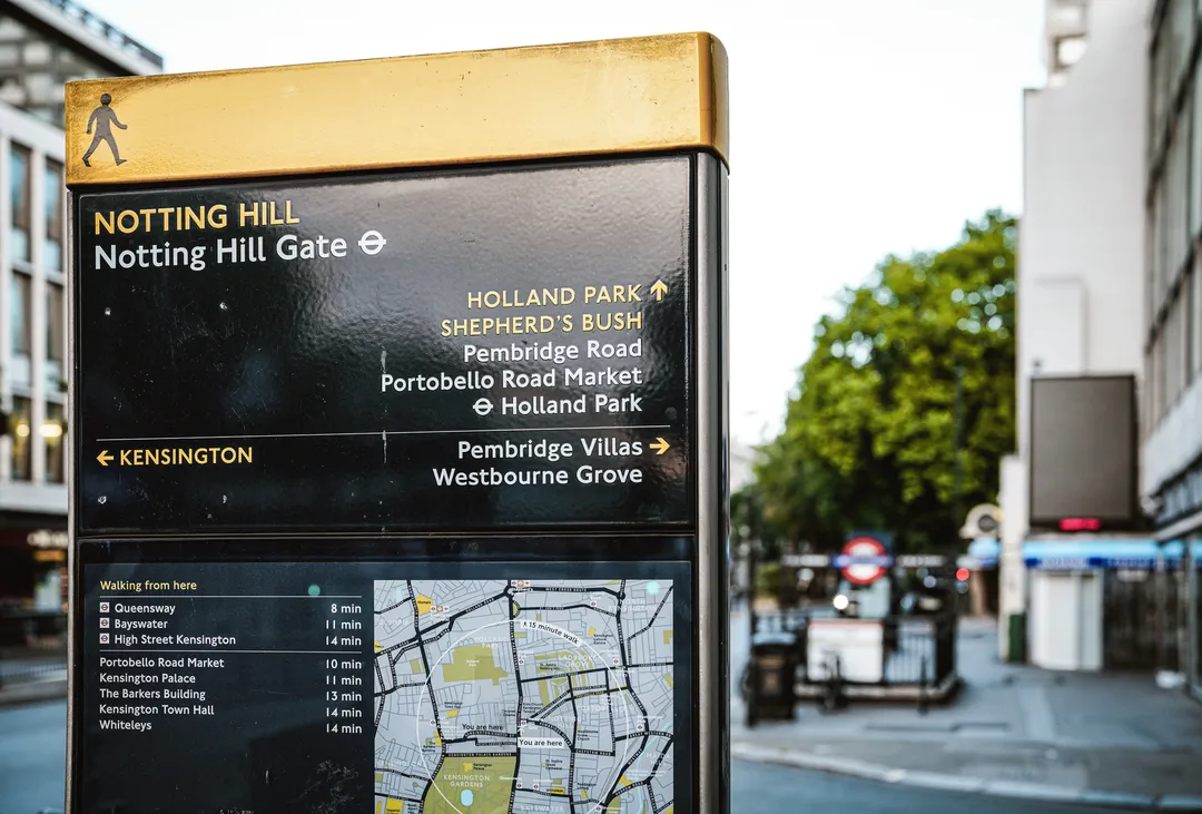 custom outdoor parking sign